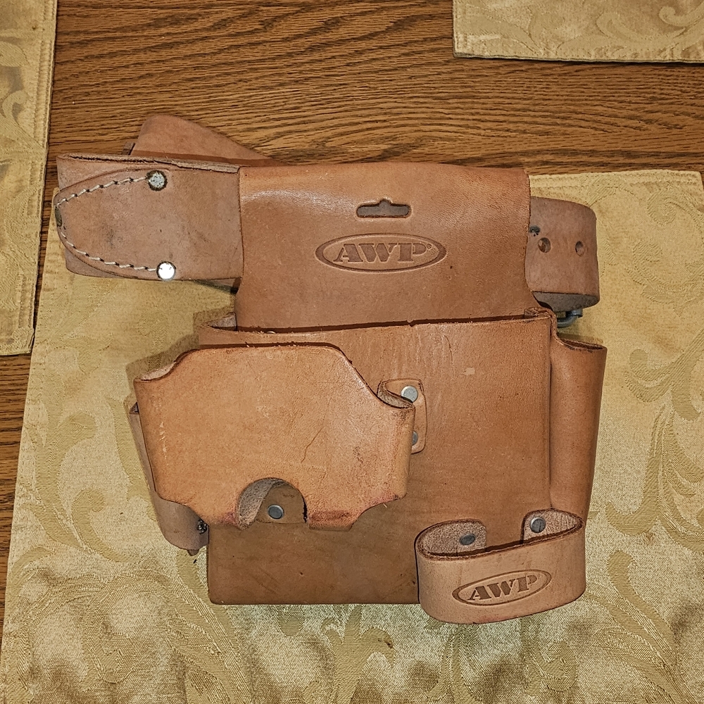 AWP Saddle Leather Tool Belt